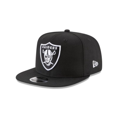 Las Vegas Raiders Gorra | New Era NFL High Crown 9fifty Snapback Cap Mexico - Negros